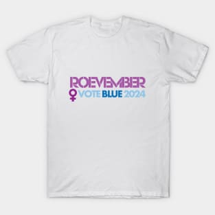 Roevember Vote Blue 2024 T-Shirt